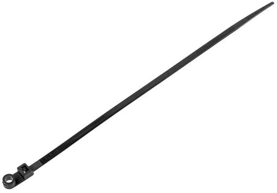 Хомут-стяжка с монтажным отверстием 4.8х160мм черный 100шт Starfix (SM-64481-100)