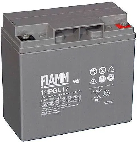 Аккумуляторная батарея 12V/17AhV Fiamm (12FGL17)