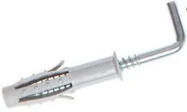 Дюбель с Г-образным крючком 10х50 мм (2 шт в зип-локе) STARFIX (SMZ1-95297-2)