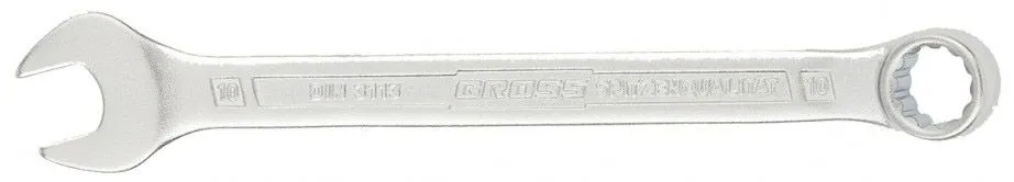 Ключ комбинированный 10мм CrV Gross (15129)