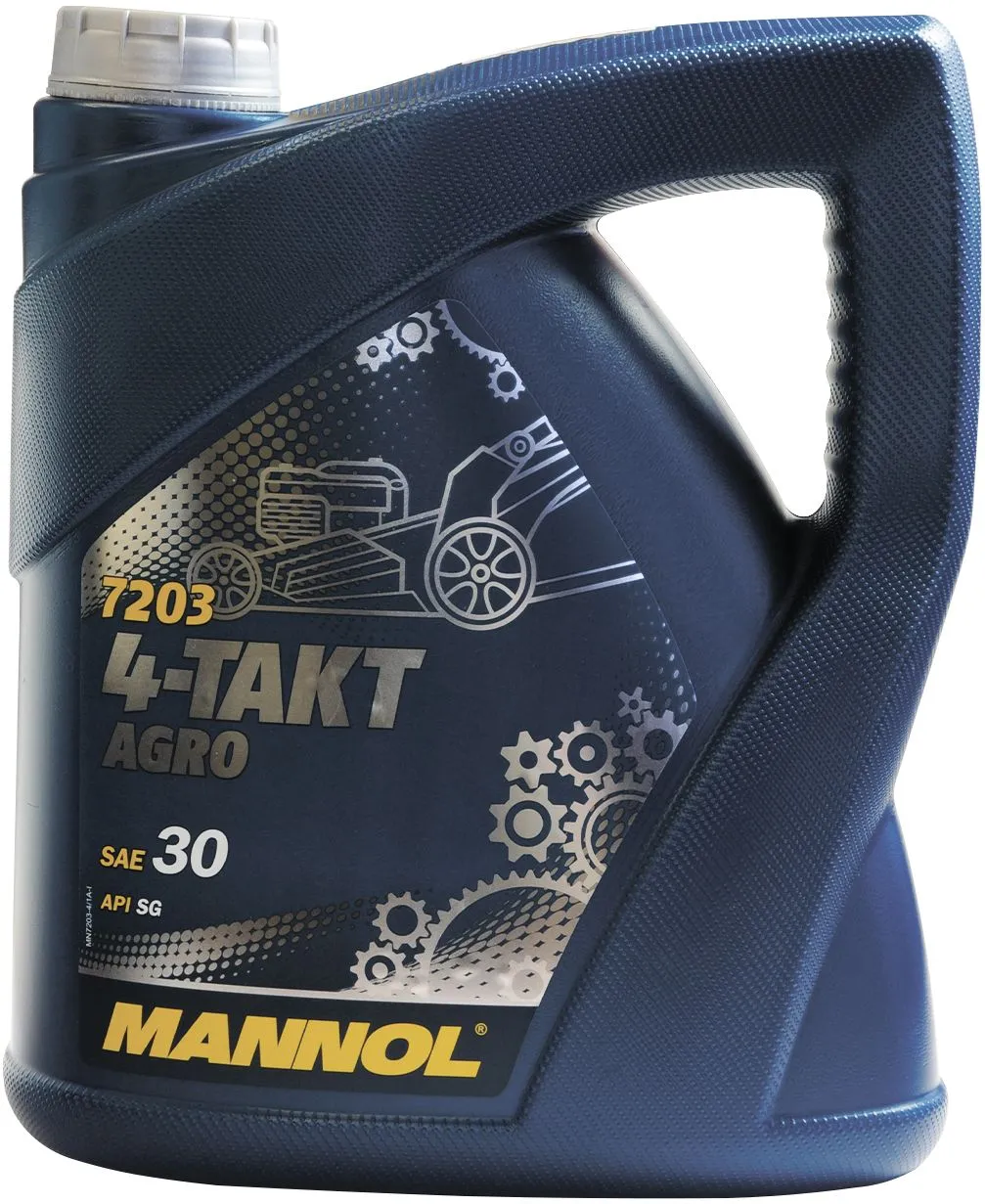 Масло моторное минеральное 4л MANNOL 7203 4-Takt Agro SAE 30