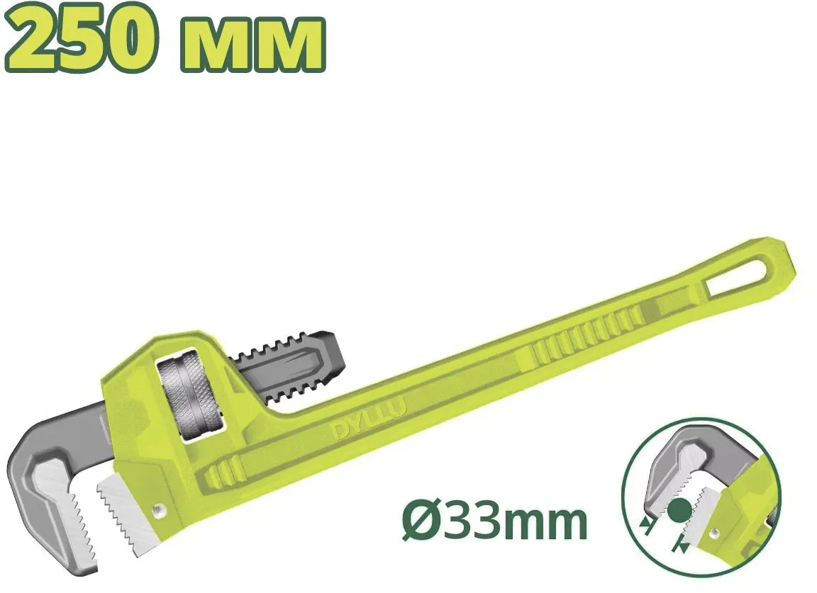 Ключ трубный 250мм L-образный DYLLU DTPW1110