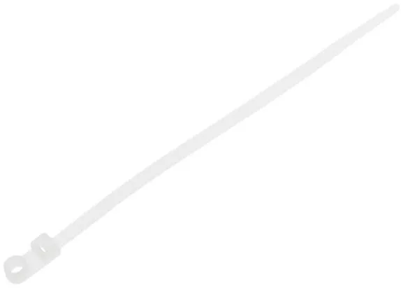 Хомут-стяжка с монтажным отверстием 4.8х160мм белый 100шт Starfix (SM-91016-100)