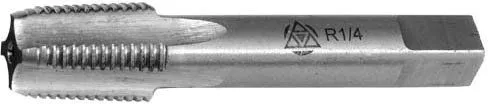 Метчик машинно-ручной для трубной конической резьбы Rc 1/4 Р6М5 Волжский Инструмент 5108002