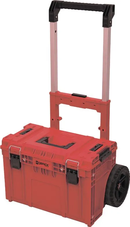 Ящик для инструментов на колесах Qbrick System PRIME Cart RED Ultra HD Custom (SKRWQCPRIMCZEPG001)