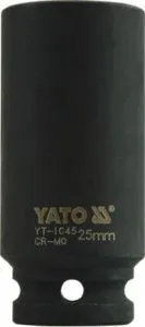 Головка торцевая ударная 1/2" 6гр. 25мм L78мм CrMo Yato YT-1045