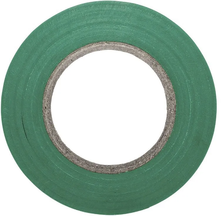 Изоляционная лента 0.13x19мм 20м зелёная HOEGERT HT1P284