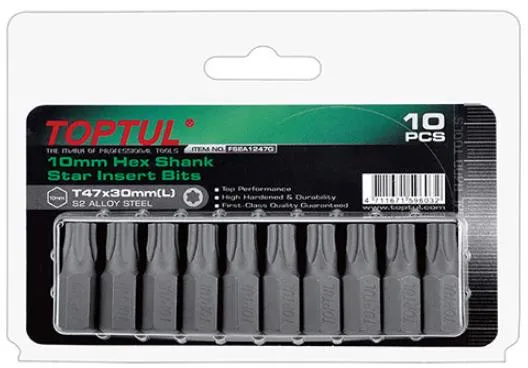 Насадка TORX T55 30мм 10шт Toptul (FSEA1255G)