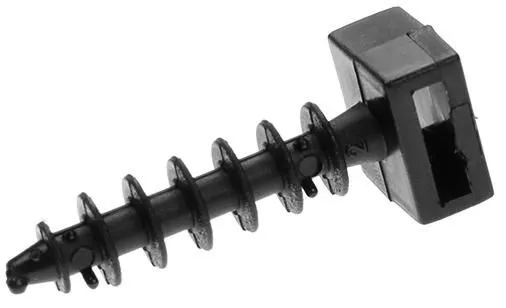 Дюбель для хомута-стяжки 6.0х35мм черный 250шт Starfix (SMC3-41507-250)