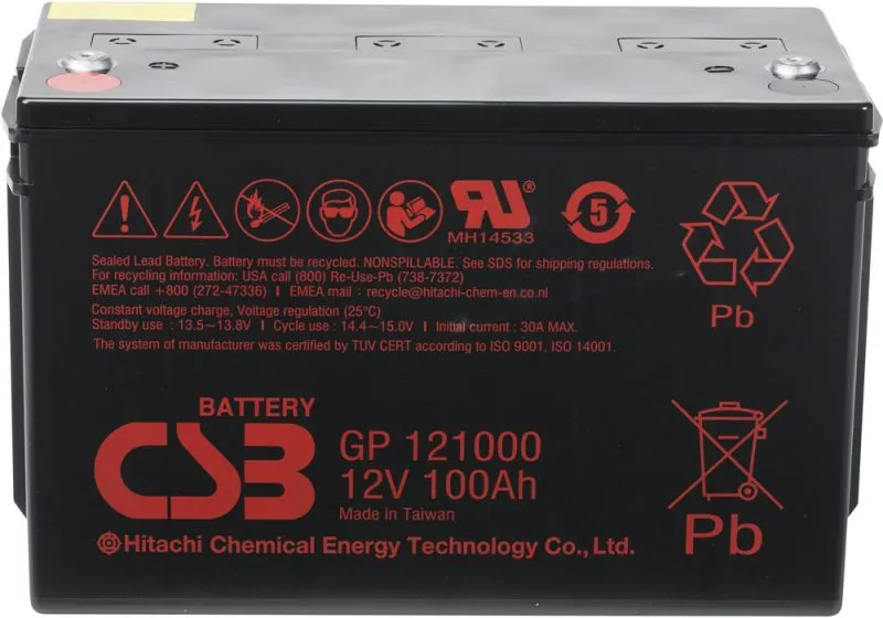 Аккумуляторная батарея CSB 12V/100Ah (GP 121000)