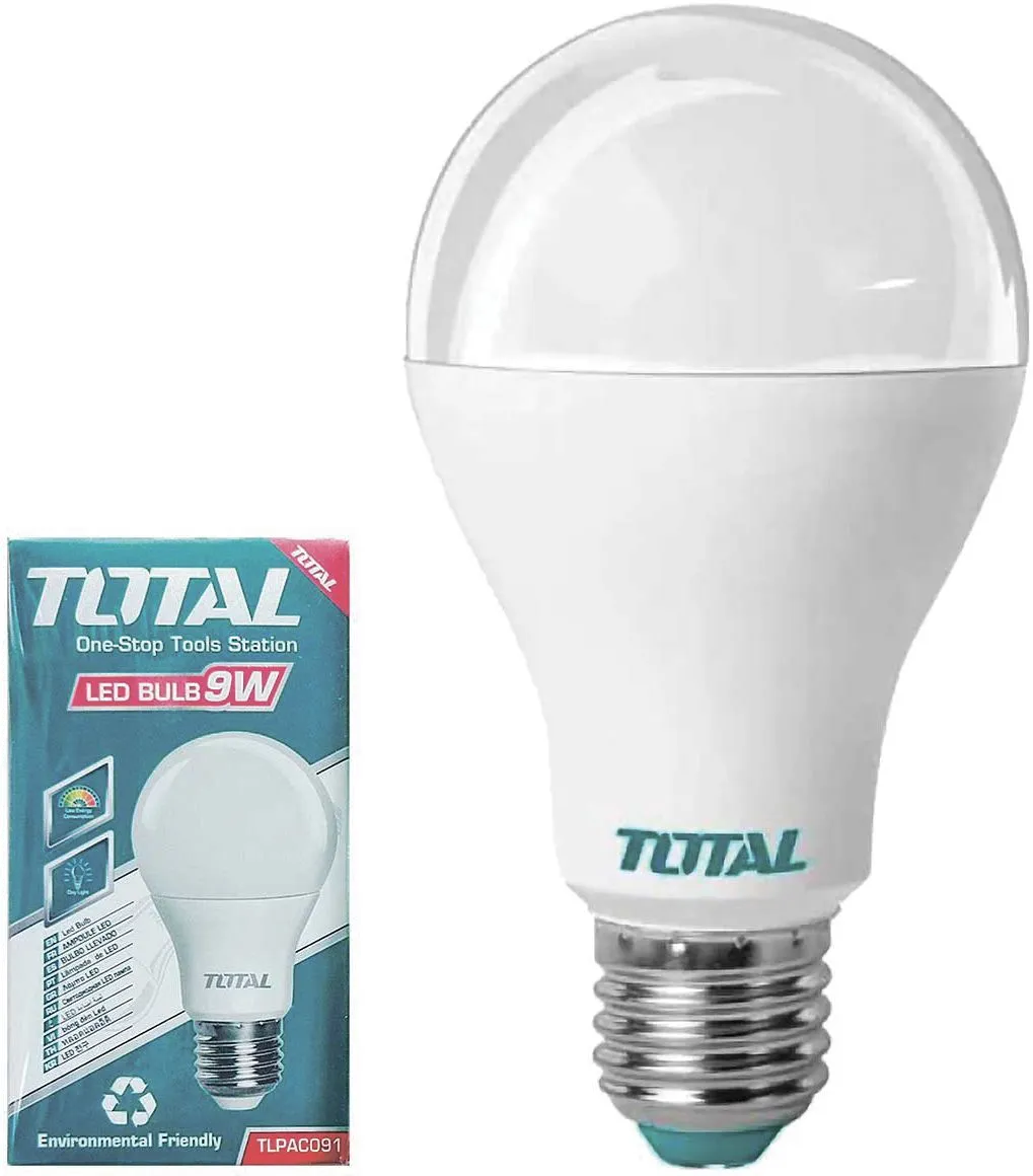 Лампа светодиодная 9Вт Total TLPAC091