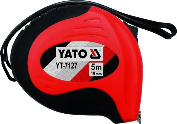 Рулетка с магнитом 3м/16мм (бытовая) Yato YT-7126