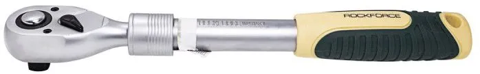Трещотка реверсивная телескопическая с резиновой эргономичной ручкой 1/2" Rock Force RF-802433