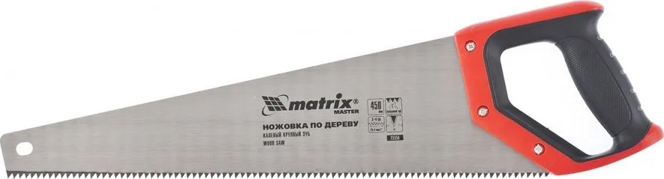 Ножовка по дереву 450мм 5-6 TPI Matrix Master (23558)