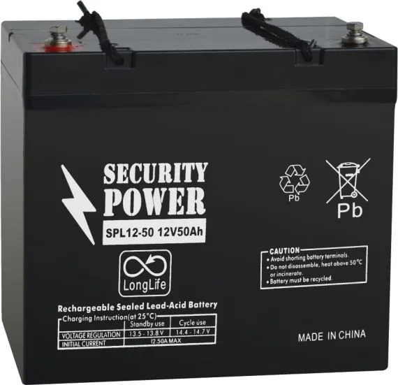 Аккумуляторная батарея Security Power SPL 12-50 12V/50Ah