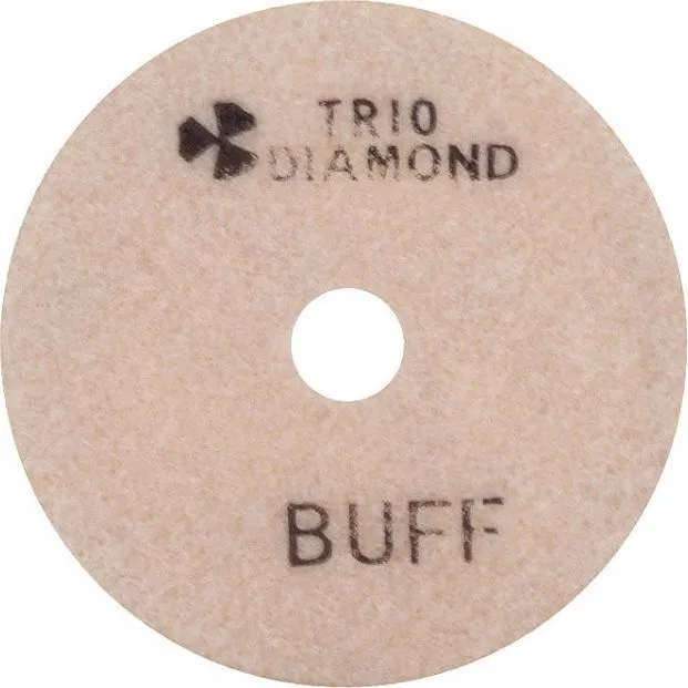 Алмазный гибкий шлифовально-полировальный круг buff  "Черепашка" мокрая шлифовка 100мм Trio-Diamond 340000