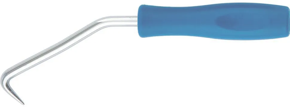 Крюк для вязки арматуры 210мм пластиковая рукоятка Сибртех (84879)
