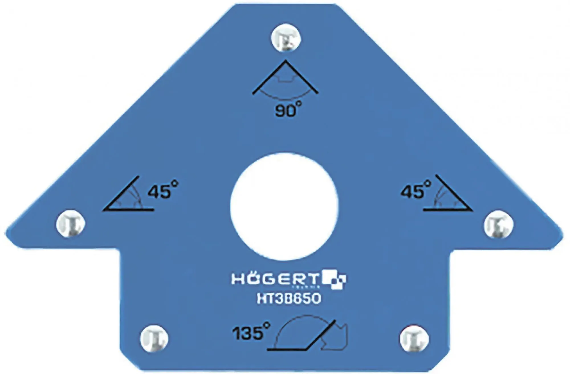 Магнитный угольник для сварочных работ HOEGERT HT3B650