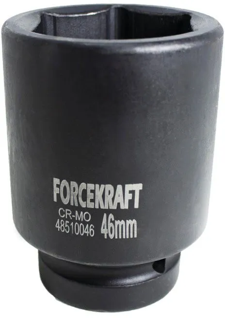 Головка ударная глубокая 46мм 6гр. 1'' ForceKraft FK-48510046