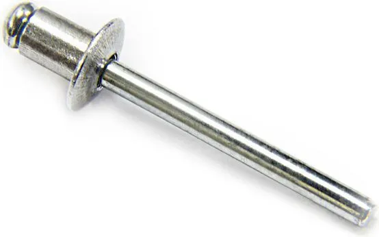 Заклепка вытяжная 4.8х25 мм алюминий/сталь, цинк (10000 шт в коробе) Starfix (SM-42345-10000)
