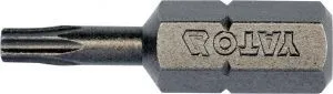 Бита TORX T10х25мм 1/4" (10шт) S2 HRC58-61 Yato YT-78141