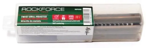 Сверло по металлу 13мм HSS+Co 5шт RockForce RF-DSP130H