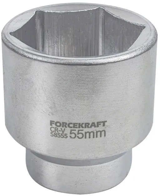 Головка 55мм 1" 6гр ForceKraft FK-58555