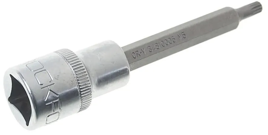 Головка-бита SPLINE 12-лучевая M5 1/2'' RockForce RF-34810005