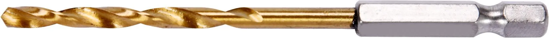 Сверло по металлу HSS-TiN 4,0мм с хвостовиком HEX Yato YT-44757
