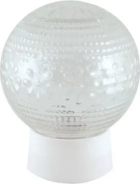 Светильник НББ 64-60-025 УХЛ4 (шар стекло "Цветочек"/прямое основание) TDM (SQ0314-0007)
