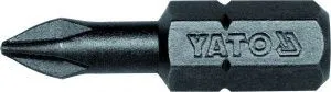 Бита PH1х25мм 1/4" (50шт) S2 HRC58-62 Yato YT-7807