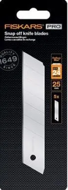 Лезвия сменные для ножа 25мм 5шт. CarbonMax Fiskars (1027233)