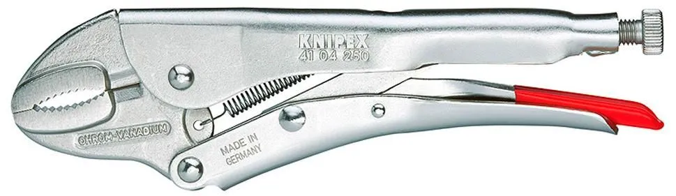 Зажим ручной с фиксацией 300мм оцинкованный Knipex (4104300)