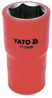 Головка торцевая 1/2" 6гр. 19мм 1000V Yato YT-21039