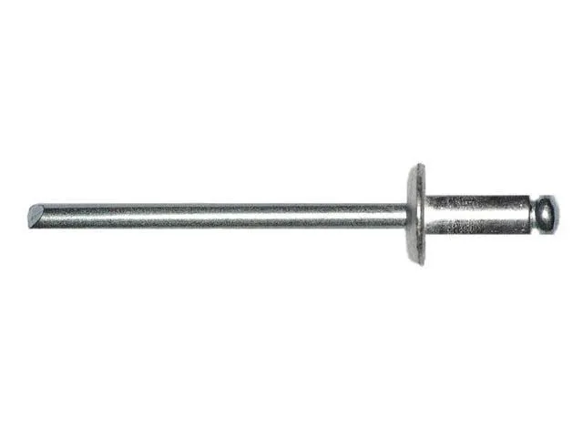 Заклепка вытяжная 4.8х14 мм алюминий/сталь, цинк (25 шт в зип-локе) STARFIX (SMZ1-42334-25)