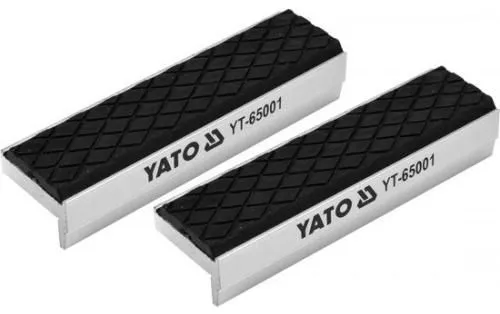 Губки мягкие сменные резиновые для тисков 100мм Yato YT-65001