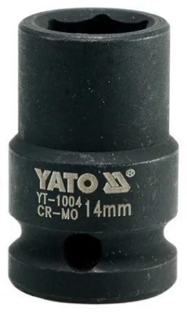 Головка торцевая ударная 1/2" 6гр. 14мм L39мм CrMo Yato YT-1004