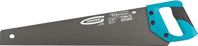 Ножовка по дереву 500мм 11-12 TPI Gross Piranha (24107)
