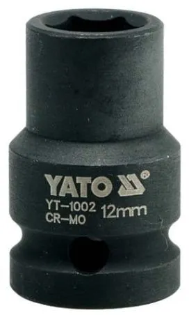 Головка торцевая ударная 1/2" 6гр. 12мм L39мм CrMo Yato YT-1002