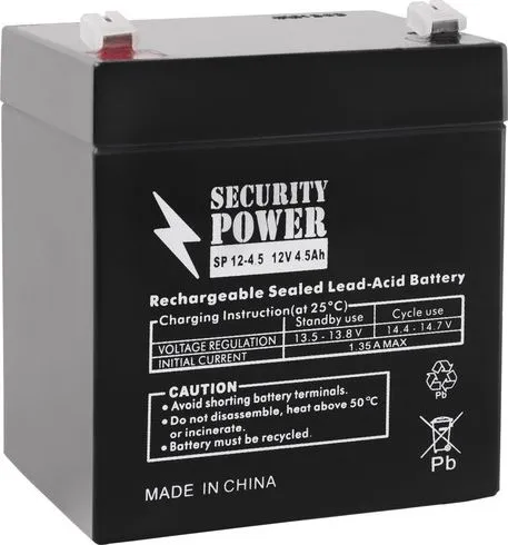 Аккумуляторная батарея Security Power F1 12V/4.5Ah (SP 12-4.5)
