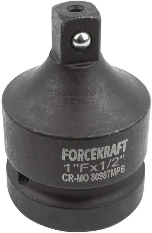 Адаптер-переходник ударный 1''(F)х1/2''(M) ForceKraft FK-80987MPB