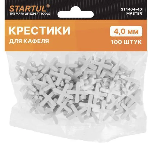 Крестики для кафеля 4.0мм 100шт Startul MASTER (ST4404-40)