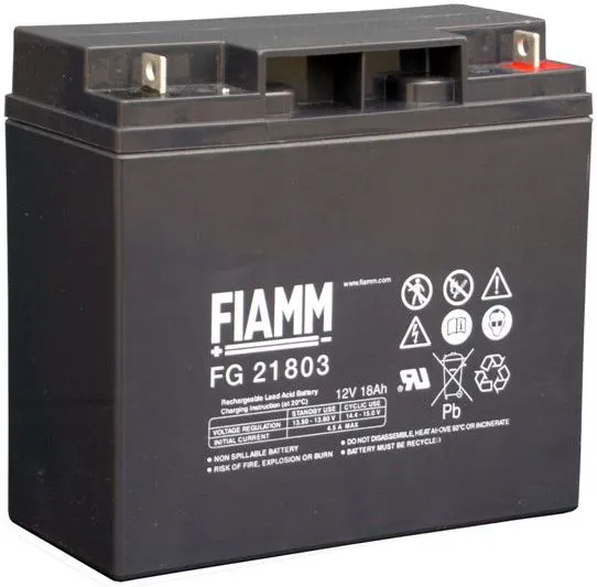 Аккумуляторная батарея 12V/18Ah Fiamm (FG21803)