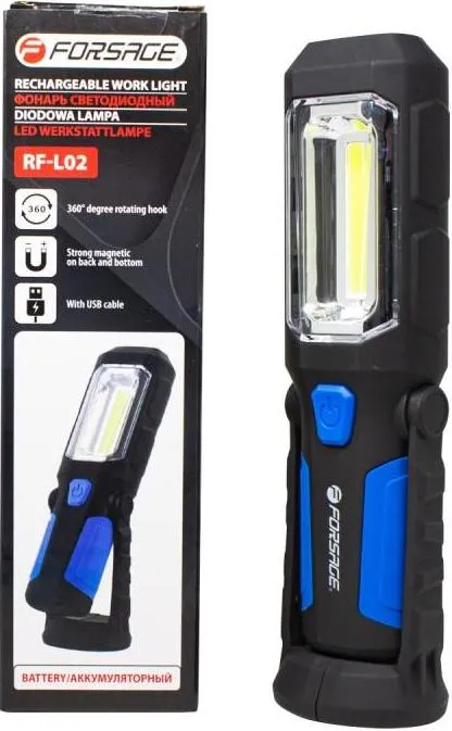 Лампа светодиодная аккумуляторная Forsage F-RF-L02