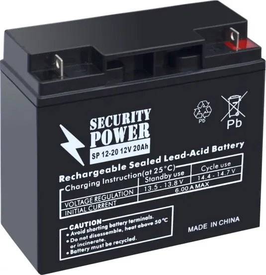 Аккумуляторная батарея Security Power 12V/20Ah (SP 12-20)