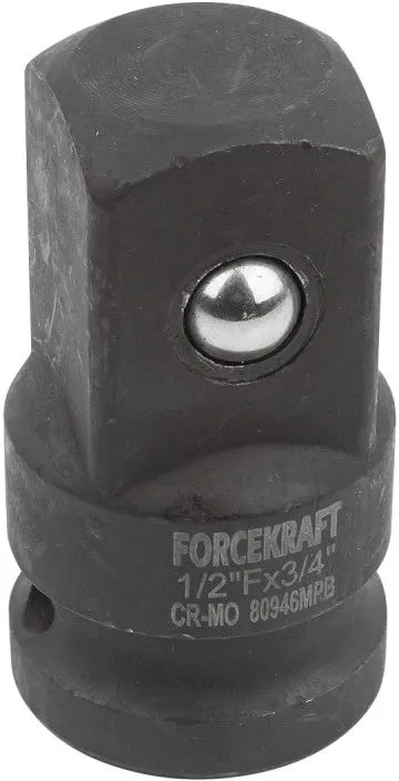 Адаптер-переходник ударный 1/2"(F)х3/4"(M) ForceKraft FK-80946MPB