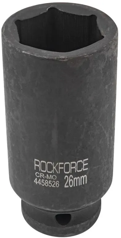 Головка ударная глубокая 1/2" 26мм (6гр.) Rock Force RF-4458526