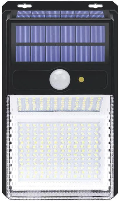 Светильник светодиодный настенный на солнечной батарее с датчиком движения WMC TOOLS WMC-WL6020