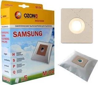 Фильтр-мешки синтетические 5шт для Samsung Ozone (M-04)