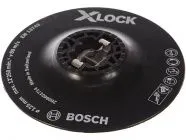 Опорная тарелка 125мм X-LOCK для фибр листов мягкая Bosch (2608601714)